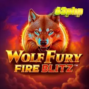 Wolf Fury Fire Blitz slot game interface na may wolf theme at fire elements.